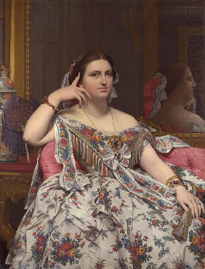 Madame Paul-Sigisbert Moitessier, Jean Auguste Dominique Ingres